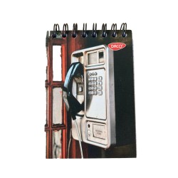 Bloc Notes A7 Matematica cu Spira Daco, Dimensiuni 10.5x7.5 cm, 80 File