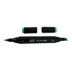 Marker Grafic cu 2 Capete Daco, Culoare Verde Viridian