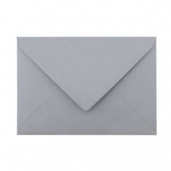 Plic Color C6 Gumat Daco, Dimensiuni 162x114 mm, Culoare Gri, 25 Buc/Set