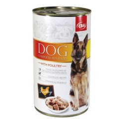 Conserva pentru Caini Piros, Carne de Pasare, 415 g