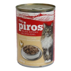 Conserva pentru Pisici Happy, Carne de Pasare, 415 g