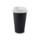 Capace Albe din Plastic pentru Pahare de Carton, Dimensiune 7 OZ, 100 Buc/Bax - Ideale pentru Bauturi Calde
