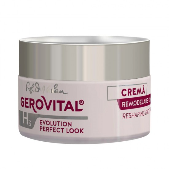 Crema Remodelare Contur Fata Gerovital H3 Evolution Perfect Look, 50 ml