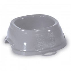 Castron din Plastic Stefanplast Break 1 Stone Grey, 400 ml