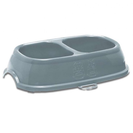 Castron din Plastic Stefanplast Dublu Break 11, 400 + 400 ml