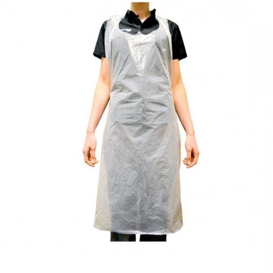 Set 100 Sorturi de Protectie Zorex Pro, 71x120 cm, Polietilena, Model Transparent, Sort de Protectie, Sorturi de Unica Folosinta, Sorturi pentru Saloane, Sorturi pentru Catering