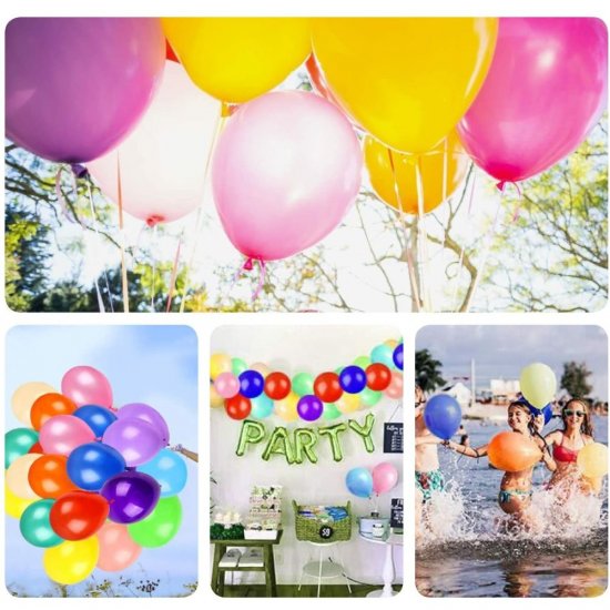 Set 100 Balone Asortate, Latex, Baloane Colorate, Balon Color, Set Baloane, Balon Latex, Baloane Latex, Baloane Petrecere, Set Baloane Petrecere, Set Baloane Latex, Baloane Decor