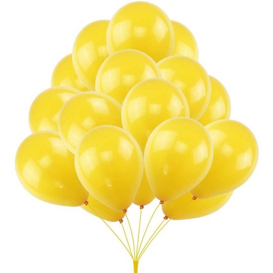 Set 100 Balone Galbene, Latex, Baloane Galbene, Balon Galbene, Set Baloane, Balon Latex, Baloane Latex, Baloane Petrecere, Set Baloane Petrecere, Set Baloane Latex, Baloane Decor
