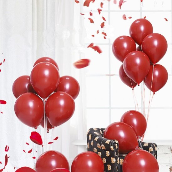 Set 100 Balone Rosii, Latex, Baloane Rosii, Balon Rosii, Set Baloane, Balon Latex, Baloane Latex, Baloane Petrecere, Set Baloane Petrecere, Set Baloane Latex, Baloane Decor