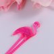Amestecatoare Cocktail Flamingo, 25 Buc/Set, Plastic, Inaltime 15 cm, Multicolor, Amestecatoare de Plastic pentru Bauturi, Amestecatoare pentru Cocktail, Amestecatoare Decorative Bauturi, Accesorii pentru Cocktail, Amestecatoare si Ornamente Bar