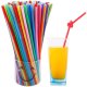 Paie Flexibile din Plastic Jumbo, 1000 Buc/Set, 235x7 mm, Diverse Culori, Paie din Plastic, Paie pentru Petreceri, Paie din Plastic Simple, Accesorii pentru Bar, Accesorii pentru Petreceri, Paie din Plastic Flexibile, Paie Flexibile pentru Bauturi