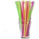 Paie Drepte din Plastic cu Lingurita, 6x205 mm, 500 Buc/Set, Diverse Culori, Paie din Plastic, Paie pentru Petreceri, Paie din Plastic Simple, Paie cu Lingurita, Accesorii pentru Petreceri, Paie din Plastic Drepte, Paie Drepte pentru Bauturi
