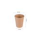 Pahare Biodegradabile Kraft Natur, 10 Oz (300 ml) din Carton cu PLA, 50 Buc/Set, Interior Natur - Pahare Ecologice
