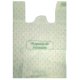 Pungi Biodegradabile Albe, Model Imprimat 30x9x60 cm, 50 Buc/Set - Ambalaje Ecologice