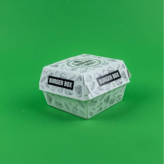 Set 100 Cutii Hamburger Bis Bags, 13x13x9.5 cm, Urban Box, Alb, Cutie Hamburger, Cutie Burger, Set Cutii Hamburger, Set Cutii Burger, Cutii Carton Hamburger, Cutii Carton Burger, Cutii Livrare Domiciliu, Cutii Carton Livrare, Cutii Fast Food