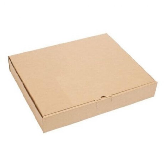 Set 500 Cutii Pizza Natur, 28x3.5x28 cm - Ambalaje Alimentare din Carton