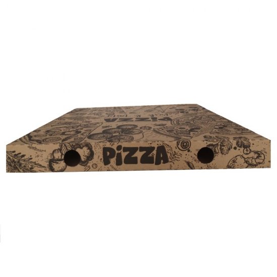 Set 100 Cutii Pizza Corolla Packaging, 32x3.5x32 cm, Fresh & Tasty, Natur, Cutie Pizza, Cutie de Pizza, Set Cutii Pizza, Set Cutii pentru Pizza, Cutii Carton Pizza, Cutii Ambalare Pizza, Cutii Livrare Domiciliu, Cutii Carton Livrare, Cutii Pizzerie