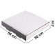 Cutie Pizza Alba, 50x4x50 cm, 100 Buc/Bax - Ambalaje Alimentare din Carton