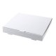 Set 500 Cutii Pizza Albe, 24x3.5x24 cm - Ambalaje Alimentare din Carton Alb