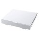 Set 500 Cutii Pizza Albe, 28x3.5x28 cm - Ambalaje Alimentare din Carton