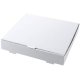 Set 500 Cutii Pizza Albe, 50x4x50 cm - Ambalaje Alimentare din Carton