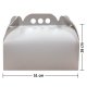 Cutii Tort OTI, 41x51x16 cm, 25 Buc/Bax, Carton Duplex, Culoare Alba, Cutie pentru Tort, Cutie din Carton Tort, Cutii din Carton Torturi, Cutie Torturi, Cutie din Carton Torturi, Cutii Albe Tort, Cutie Alba Tort, Ambalaje Cofetarie