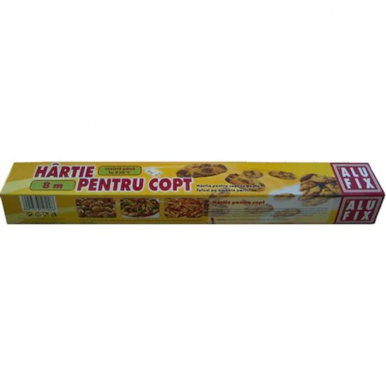 Hartie de Copt Alimentara Alufix, 38cm x 8 m, Hartie de Copt, Hartie Alimentara de Copt, Hartie Alufix de Copt, Coala de Hartii de Copt, Coala de Hartie de Copt, Hartie de Copt la Bucata