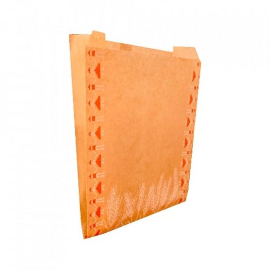 Pungi Hartie pentru Covrigi, 18x8x25 cm, 1000 Buc/Bax, Model Traditional, Pungi pentru Simigerie, Pungi din Hartie Natur Imprimate pentru Simigerie, Pungi din Hartie pentru Simigerie, Pungi din Hartie pentru Covrigi, Pungi Hartie Natur pentru Covrigi