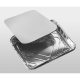 Capace Carton, 222x173 mm, 100 Buc/Set, 350 g/m², pentru Caserole din Aluminiu, Forma Dreptunghiulara, Culoare Alba, Capace Caserole de Aluminiu, Capace Caserole Aluminiu, Capac Carton pentru Caserole de Aluminiu, Ambalaje Catering