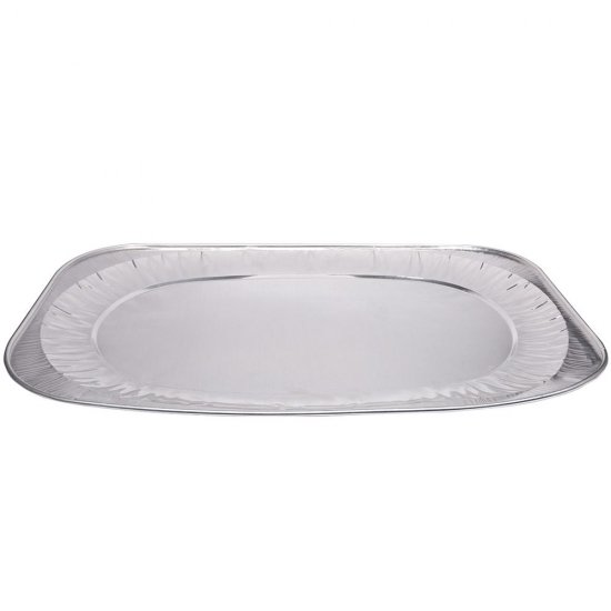 Set 10 Platouri din Aluminiu 2850cc, 555x365x30 mm, Platouri Aperitive, Platouri pentru Petreceri, Platouri Catering, Platouri pentru Bufet Suedez, Platouri Aluminiu de Unica Folosinta