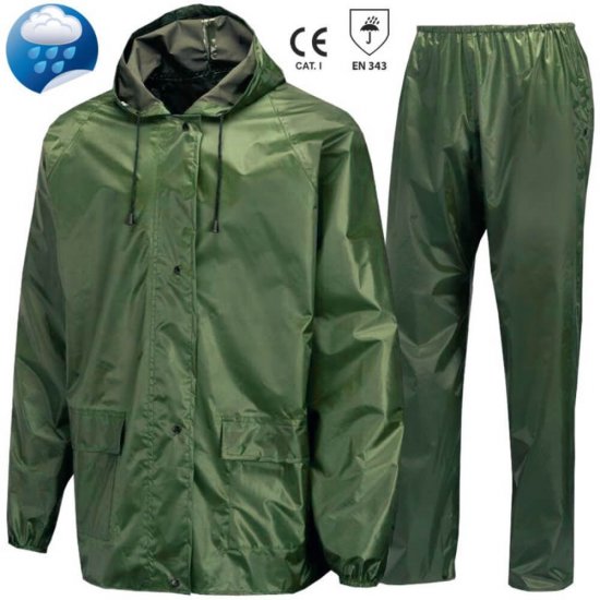 Costum Impermeabil Sentosa, XL, Verde, Costum Impermeabil, Sentosa Costum Impermeabil, Costum Impermeabil din Poliester, Costum Impermeabil Poliester, Costum Impermeabil Poliester Sentosa, Costum Impermeabil Apa