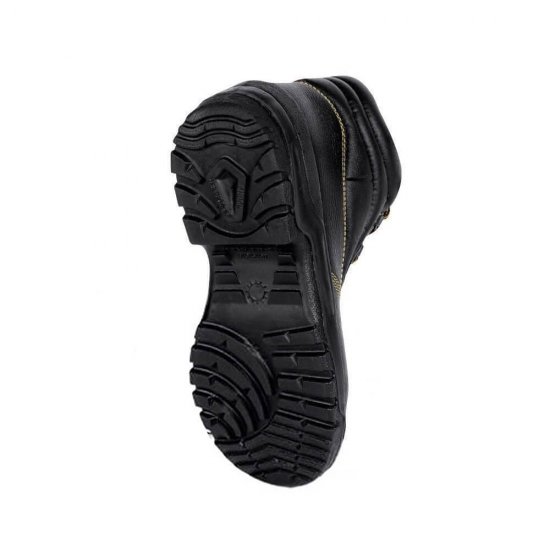 Bocanci de Protectie Rarau, Marimea 46, Negru, Spalt de Bovina Hidrofobizata, Intaritura Metalica Varf, Bocanci Protectie, Bocanci Varf Metalic, Bocanci Hidrofobizati, Bocanci Protectie Varf Metalic, Bocanci Bombeu Metalic, Bocanci Protectie Varf Metalic