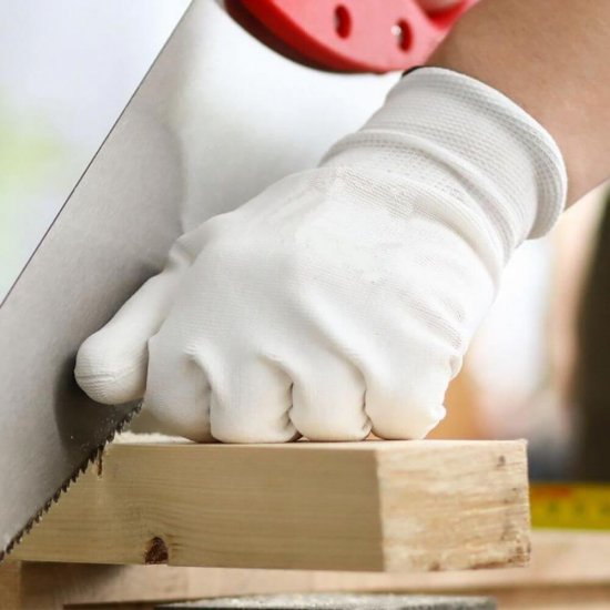 Manusi Protectie Mechanik M11, 10/XL, Bumbac si Piele, Alb, Manusi Protectie XL, Manusi Protectie Mari, Manusi Protectie Bumbac si Piele, Manusi Bumbac si Piele, Manusi Piele si Bumbac, Manusi Protectie Piele si Bumbac