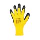 Manusi Protectie Petrax Winter M17, 10/XL, Nylon 15 g, Latex, Galben/Negru, Manusi de Protectie Cauciucate, Manusi de Protectie Mari, Manusi de Protectie Nylon si Latex, Manusi de Protectie cu Palma si Degete Imersate in Latex Incretit