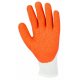 Manusi Protectie Dick Knuckle M7, 10/XL, Tesatura Bumbac/Tetron, Latex, Portocaliu, Manusi Protectie XL, Manusi Protectie Mari, Manusi Protectie Bumbac si Latex, Manusi Bumbac si Latex, Manusi Protectie cu Degete Cauciucate