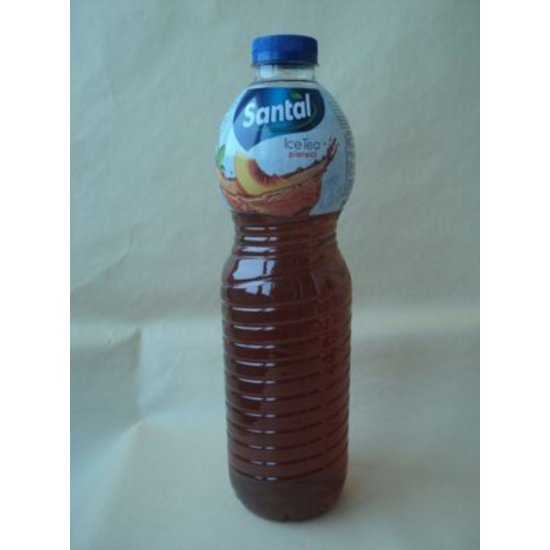 Bax 6 Sticle Ice Tea Piersici, Santal, 1.5 L, Bautura Racoritoare, Ice Tea Piersici, Santal Natural, Ceai Santal, Ceai Piersici, Ceai Santal Pet, Ice Tea Natural Fructe, Santal Ice Tea Fructe 