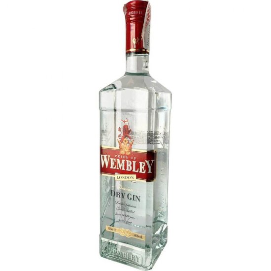Gin Wembley Dry Gin, 0.7L, Ginuri, Wembley Dry Gin 0.7 L, Bauturi Alcoolice, Ginuri Wembley, Bauturi Wembley Dry Gin, Bauturi cu Alcool, Sticla de Gin Wembley Dry Gin 0.7l