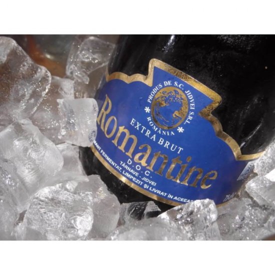 Vin Spumant Alb Extra Brut Jidvei Romantine, 0.75 L, 11.5% Alcool, Cupaj, Cupaj Vin Alb Spumant Jidvei, Vin Extra Brut Jidvei, Vin Spumant Jidvei Romantine, Vin Spumant Jidvei Romantine, Vin Spumant Alb Extra Brut