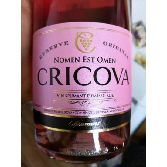 Vin Spumant Rose Demisec Cricova Reserve Original, 0.75l, Alcool 12.5%, Vin Spumant, Vin Rose Spumant, Vin Demisec Spumant, Vin Rose Cricova, Vin Spumant Cricova, Vin Rose Demisec Cricova, Cricova Reserve Original, Vin Spumant Cricova Reserve Original