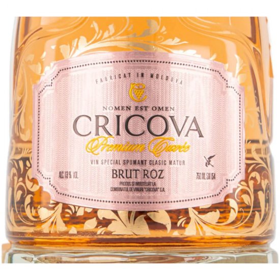 Vin Spumant Rose Brut Cricova Premium Cuvee, 0.75l, Alcool 12.5%, Vin Spumant, Vin Rose Spumant, Vin Brut Spumant, Vin Rose Cricova, Vin Spumant Cricova, Vin Brut Cricova, Vin Spumant Cricova Premium, Cricova Cuvve, Vin Spumant Cricova Cuvve