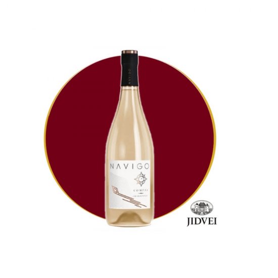 Vin Alb Sec Navigo Compas Chardonnay, 0.75 L, 13.5% Alcool, Jidvei, Vin Navigo Compas, Vin Alb Navigo Compas, Vin Sec Navigo Compas, Vin Chardonnay, Vin Alb Chardonnay, Vin Sec Chardonnay, Vinuri Albe Navigo Compas