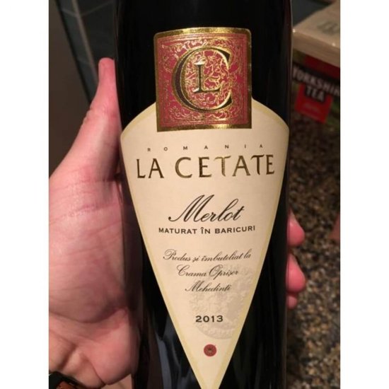Vin Rosu Sec Merlot Crama Oprisor La Cetate, 0.75 L, 14.5% Alcool, Vin Crama Oprisor La Cetate, Vin Merlot Crama Oprisor, Vin Rosu Crama Oprisor, Vin Sec Crama Oprisor, Vin Rosu Sec Crama Oprisor, Vin Rosu Sec Crama Oprisor