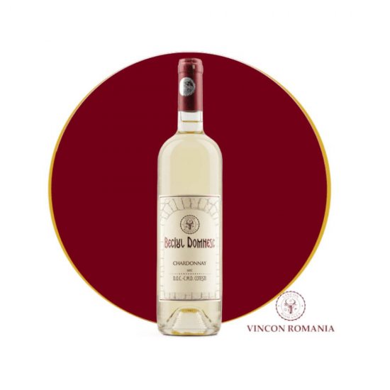 Vin Alb Sec Chardonnay Vincon Beciul Domnesc, 0.75 L, 14.5% Alcool, Vin Chardonnay Beciul Domnesc, Vin Beciul Domnesc, Vin Alb Beciul Domnesc, Vin Sec Beciul Domnesc, Vin Alb Sec Beciul Domnesc, Vin Chardonnay Vincon
