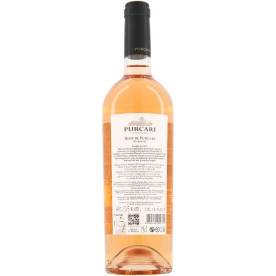 Vin Rose de Purcari Sec, 13.5% Alcool, 0.75 L, Vin Rose Sec, Vinuri Rose, Vinuri Seci Rose, Vin Rose Sec Purcari, Vin Purcari, Vin Rose, Vin Rose de Purcari