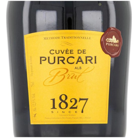 Vin Spumant Alb Brut Curvee de Purcari 13.5%, 0.75 L, Vin Spumant Alb Brut, Vinuri Spumante Albe, Vinuri Spumante Albe Curvee Brut, Vin Alb Spumant Purcari, Spumant Purcari, Vin Spumant Alb, Vin Alb Spumant