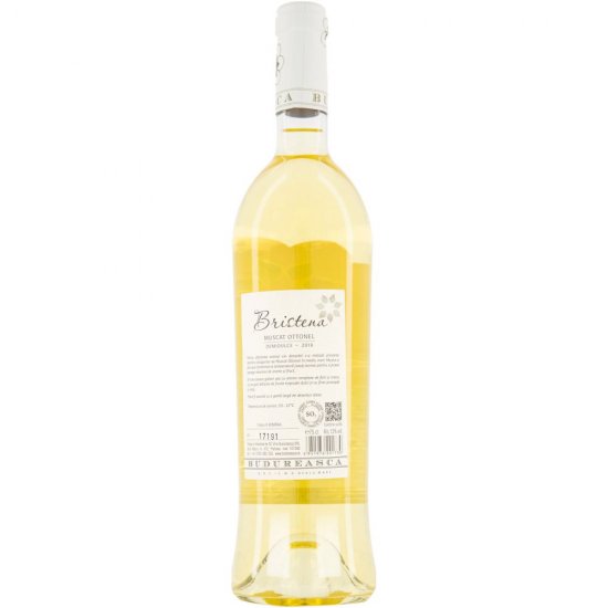 Vin Alb Demidulce, Budureasca Bristena Muscat Ottonel, 0.75 L, Vin Alb Demidulce, Budureasca Bristena Muscat Ottonel, Bauturi Alcoolice, Vin Alb Budureasca, Vin Alb Alcool 13%