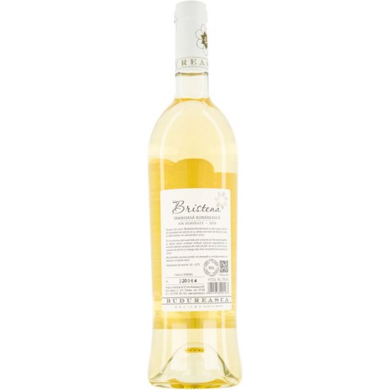 Vin Alb Demidulce, Budureasca Bristena Tamaioasa Romaneasca, 0.75 L, Vin Alb Demidulce, Budureasca Bristena Tamaioasa Romaneasca, Bauturi Alcoolice, Vin Alb Budureasca