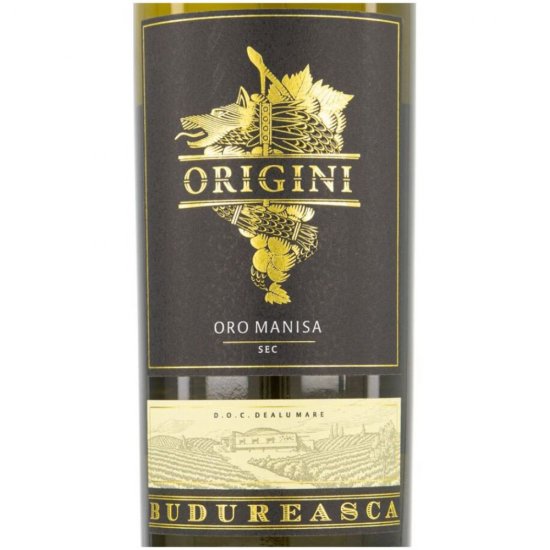 Vin Alb Sec, Budureasca Origini, Oro Manisa, 0.75 L, Vin Alb Sec, Budureasca Origini Oro Manisa, Bauturi Alcoolice, Vin Alb Budureasca, Vin Alb Alcool 13.5%