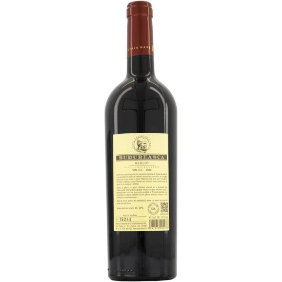 Vin Rosu Sec, Budureasca Premium, Merlot, 0.75 L, Vin Rosu Sec, Budureasca Premium Merlot, Bauturi Alcoolice, Vin Rosu Budureasca, Vin Rosu Alcool 13.5%