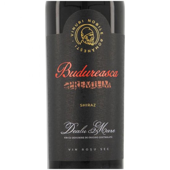 Vin Rosu Sec, Budureasca Premium, Shiraz, 0.75 L, Vin Rosu Sec, Budureasca Premium Shiraz, Bauturi Alcoolice, Vin Rosu Budureasca, Vin Rosu Alcool 14%